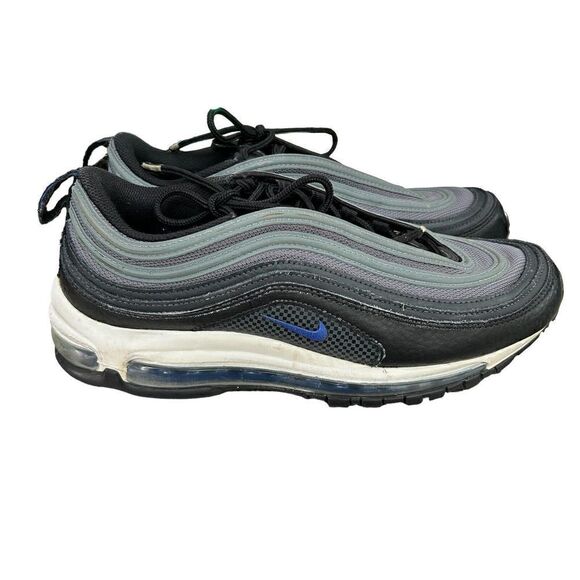 Nike Air Max 97‎ Black Racer Blue Mens Size 10 DM9105 001 - Picture 1 of 6